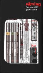 Rotring Isograph 0,2 & 0,3 & 0,5 Pergelli Kalem Seti