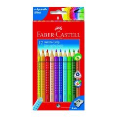 Faber Castell 12 li Grip Jumbo Boya Kalemi