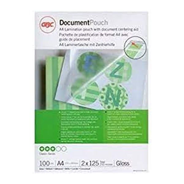 Gbc 3200723 A4 125 Mic 100 lü Laminasyon Poşeti
