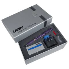 Lamy 73DS-M Safari Dark Lila Dolma Kalem Seti