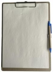 Lızy Kf806BL Kraf Karton Kalemli A4 Sekreter Blok