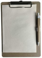 Lızy Kf807BL Kraf Karton Kalemli A5 Sekreter Blok