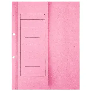 Zarfsan 24x32 2.Kalite Yarım Kapak Pembe Dosya
