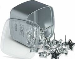 Mas 1319 Cubbie Premium Silver Yıldız Harita Çivisi