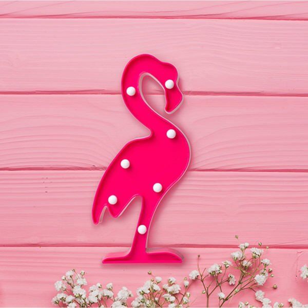 Petrix PD11f Dekoratif Neon Flamingo Aydınlatma