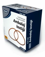 Mas 360 80/50 mm 200 gr %100 Kauçuk Ambalaj Lastiği