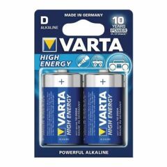 Varta High Enerji D Boy Büyük 2 li Pil