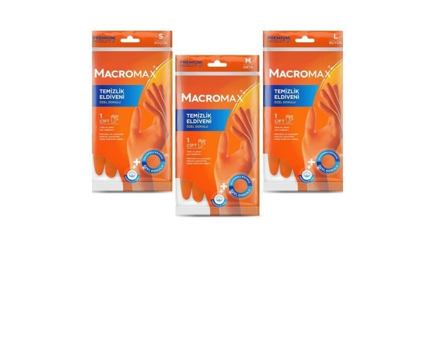 Macromax M Beden Temizlik Eldiveni