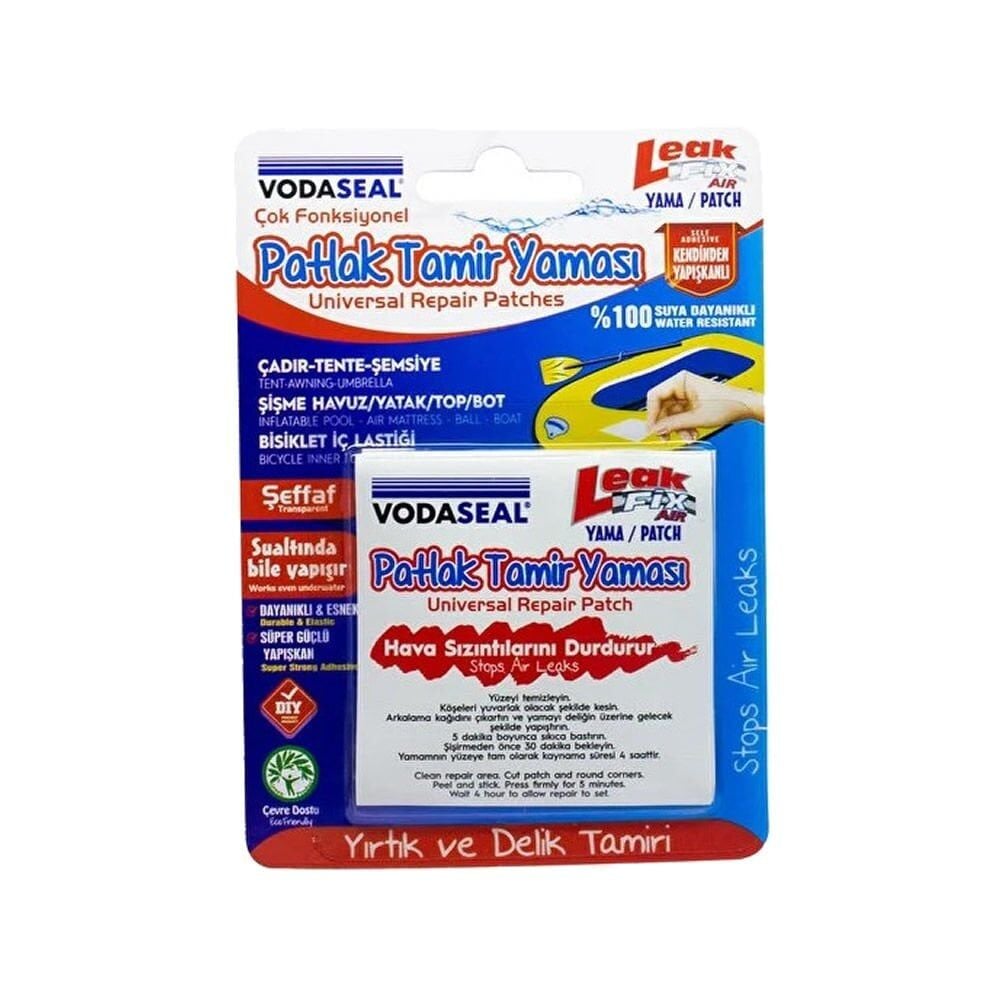 Vodaseal Lify75 Şeffaf Patlak Tamir Yaması