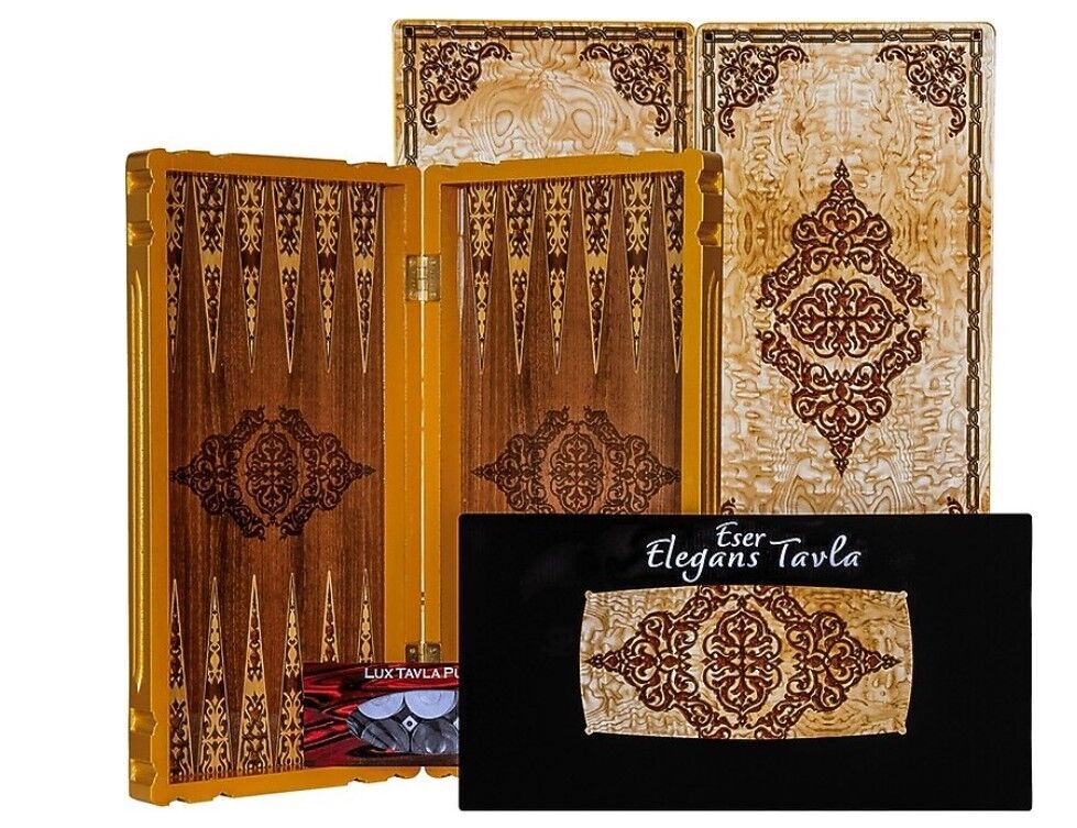 Eser Elegance Büyük Boy Tavla Takımı