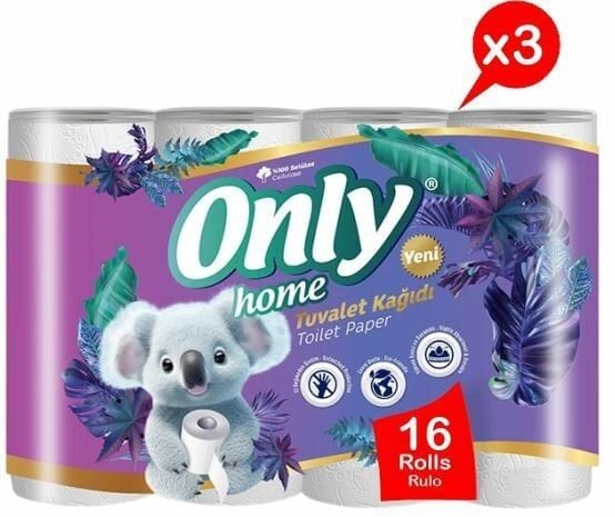 Only Koala 16 lı (3 paket) Tuvalet Kağıdı