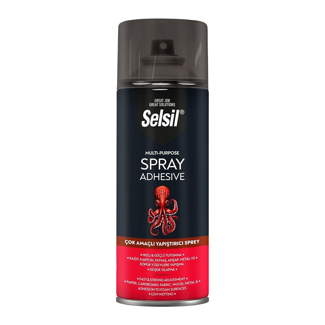 SELSİL ÇOK AMAÇLI 400 ML YAPIŞTIRICI SPREY