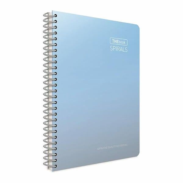 Gıpta Thebook 17x24 140 Yaprak Kareli Spiralli Sert Kapak Defter