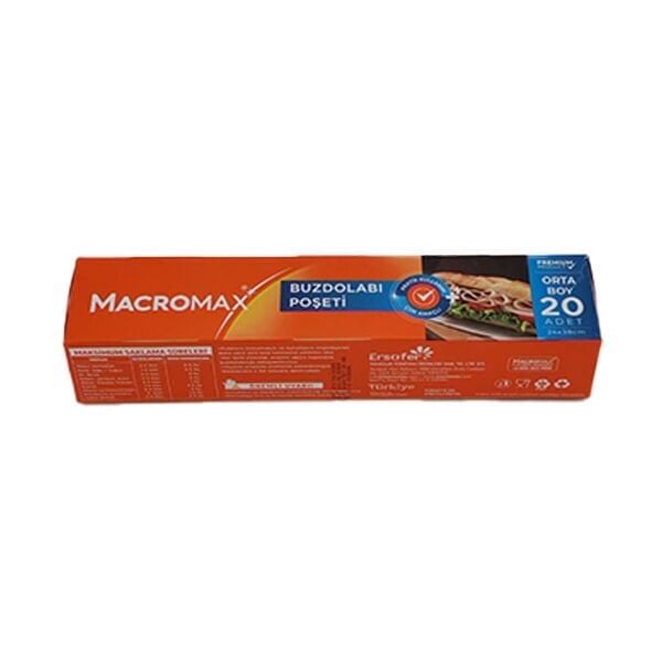 Macromax Buzdolabı Poşeti Orta Boy 20li