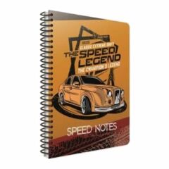 Gıpta Speed Notes A4 100 Yaprak Çizgili Spiralli Karton Kapaklı Defter
