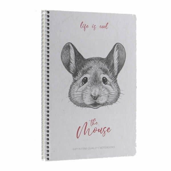 Gıpta Life Is Cool A4 100 Yaprak Çizgili Spiralli Plastik Kapaklı Defter
