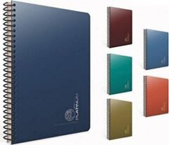 Gıpta Platinum A4 120 Yaprak Çizgili Spiralli Plastik Kapaklı Defter