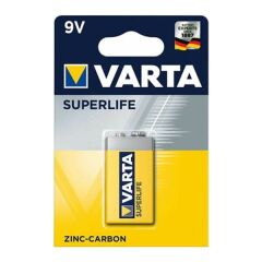 Varta Süperlife  9 Volt Çinko Karbon Pil