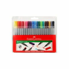 Faber Castell 20 lu Grip Keçeli Kalem