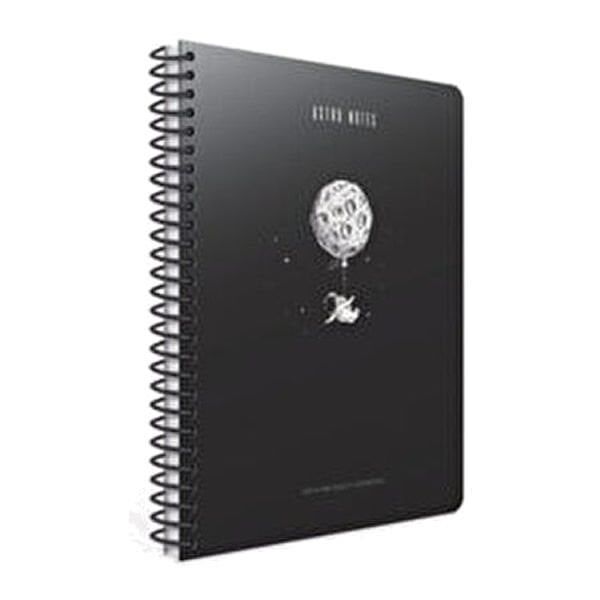 Gıpta Astro Notes A4 100 Yaprak Kareli Spiralli Karton Kapaklı Defter
