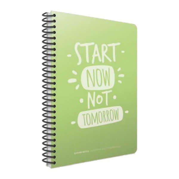 Gıpta Clever Notes A4 80 Yaprak Kareli Spiralli Plastik Kapaklı Defter