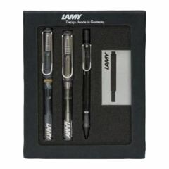 Lamy Sfr-3Dl Safari Kadife Siyah Lila Dolma&Tükenmez&Versatil Kalem Seti