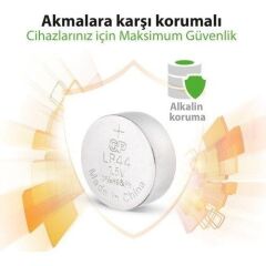 Gp GpA76-2C10 Lr44 10 lu Alkalin Pil