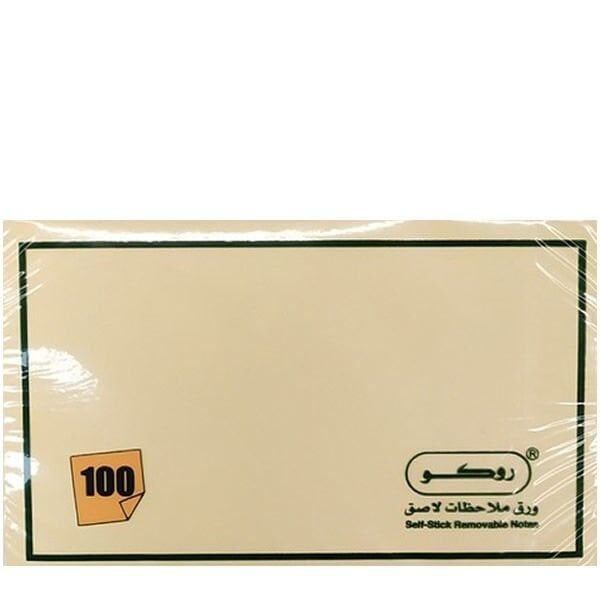 Roco RQ-6514Yl 76,2x127 Yapışkanlı Not Kağıdı