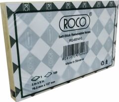 Roco RQ-6114Yl 38x51 3x100 Yaprak Yapışkanlı Not Kağıdı