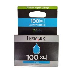 Lexmark 14N1069E 100XL Mavi Kartuş