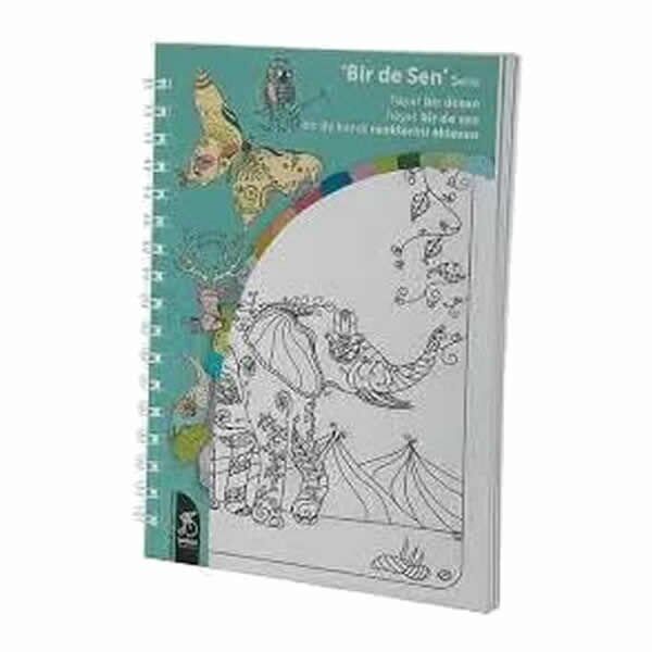 Tosbaa Yeşil 9,5x13 Alkım Serisi Çizgisiz Defter