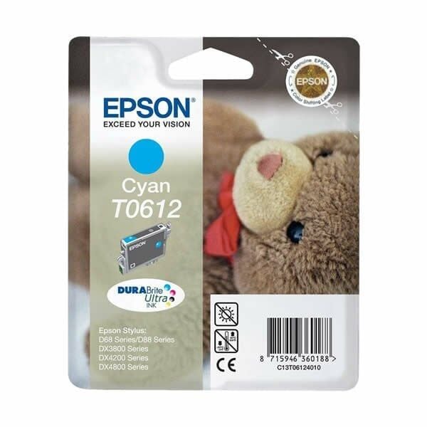 Epson T06124020 Mavi Kartuş