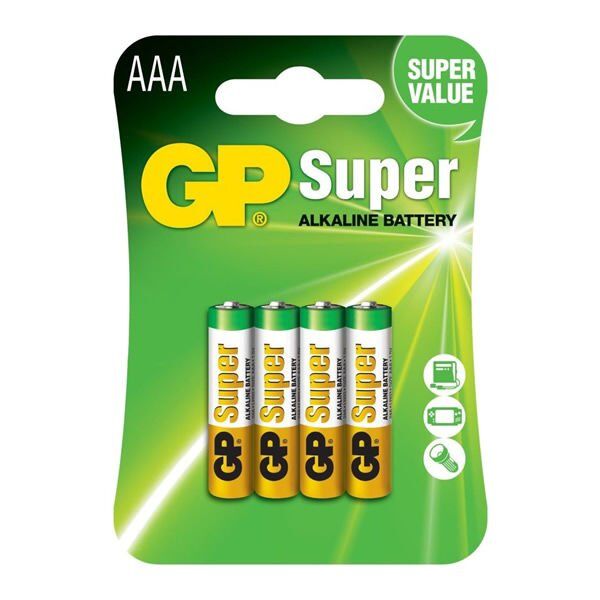 Gp 24AMTP-2U4 4 lü Süper Alkalin İnce Kalem Pil