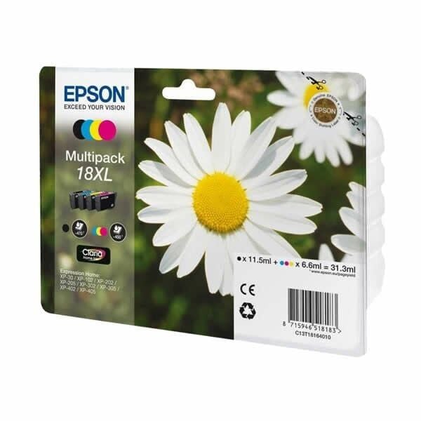 Epson T181640 18XL 4 Lü Kartuş Seti