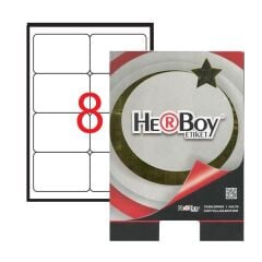 Herboy HB-1008 99,1mmX67,7mm Beyaz Lazer Etiket