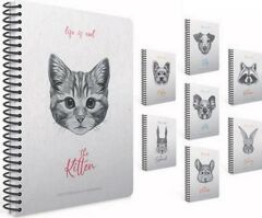 Gıpta Life Is Cool A4 100 Yaprak Kareli Spiralli Plastik Kapaklı Defter