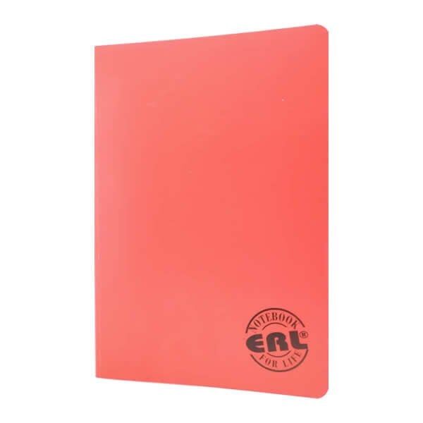 Erl 801 A5 80 Yaprak Çizgili Spiralli Plastik Kapak Defter