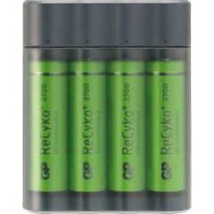 GP X411 AA 2700 mAh 4 lü Şarjlı Kalem Pil & Şarj Aleti