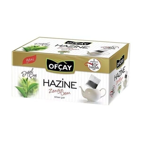 Ofçay Hazine Zengin Dem 30 lu 15 gr Siyah Bardak Poşet Çay