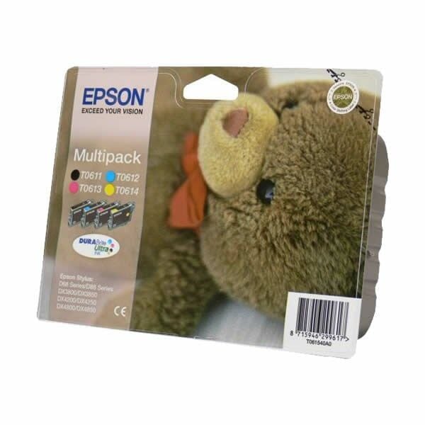 Epson T06154020 4 lü Kartuş Seti