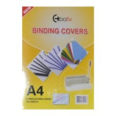 Bafix 66572 A4 160 mic 100 lü Şeffaf Cilt Kapağı