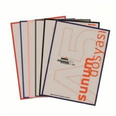 Umix 1146P A4 80 Yaprak Siyah Sunum Dosyası