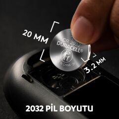 Duracell CR2032 2 li Blisterli Micro Pil