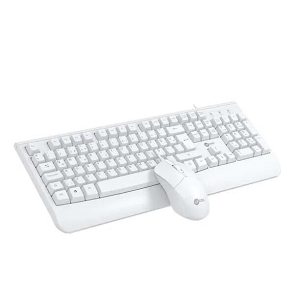 Lenovo Lecoo CM105 Beyaz USB Kablolu Türkçe Q Klavye & Mouse Set
