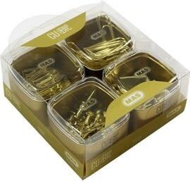 Mas 1331 Cubbie Premium Gold 4 lü Pvc Kutu Masaseti Harita Çivisi