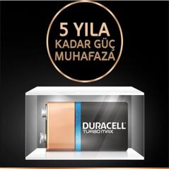 Duracell Turbo Max 9V Pil