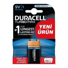 Duracell Turbo Max 9V Pil