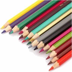 Faber Castell 15+3 Metalik Renk Hediyeli Boya Kalemi