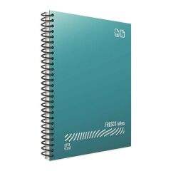 Gıpta Fresco A4 144 Yaprak Çizgili Spiralli Plastik Kapaklı Defter