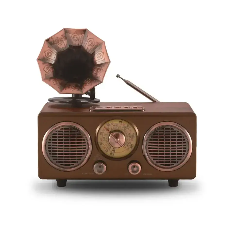 Everton Rt-748 Bluetooth Fm/Usb/Tf/Aux Şarjlı Nostaljik Radyo